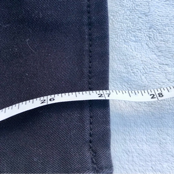 Haggar Slim Straight Black Pants - Mens 38 x 30 Stretch - Picture 5 of 9